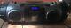 Jvc Powered Woofer Cd Ipod Boombox System In Good Condition, Model No. Rv-nb70b