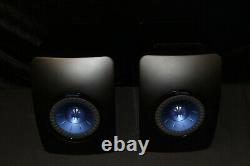 KEF LS50 Wireless Active Music System Black/Blue Good Condition Open Box