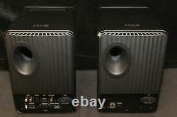 KEF LS50 Wireless Active Music System Gloss Black/Blue Good/Fair Condition