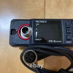 KEYENCE FD-Q10C Digital Clamp-on with Control System Connector Good condition