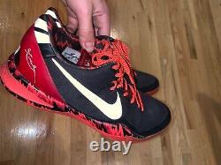 Kobe 8 system philippines black & red size 12 pre owned good condition