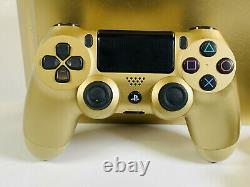LIMITED EDITION GOLD! Sony PlayStation 4 Slim 500GB Console Good Condition