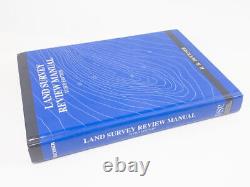 Land Survey Review Manual 3rd Edition, R. B. Buckner, Very Good Condition