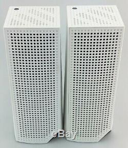 Linksys Velop WHW0302 2 Pack Tri-Band Mesh WiFi System White Good Shape