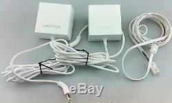 Linksys Velop WHW0302 2 Pack Tri-Band Mesh WiFi System White In Box Good Shape