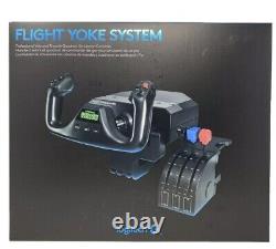 Logitech G Flight Yoke System Very Good Condition Black (945-000023)