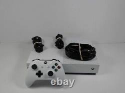 MICROSOFT XBOX ONE S 1TB With 1 CONTROLLER, POWER SUPPLY, CORDS, GOOD CONDITION