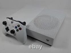 MICROSOFT XBOX ONE S 1TB With 1 CONTROLLER, POWER SUPPLY, CORDS, GOOD CONDITION