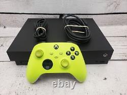 MICROSOFT XBOX ONE X 1TB With ONE CONTROLLER, POWER SUPPLY, CORDS, GOOD CONDITION