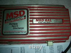 MSD 6AL Ignition System box tested good, 7200 RPM Chip very good condition