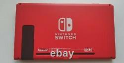 Mario Red Limited Edition Nintendo Switch TABLET ONLY Good Condition 8/10