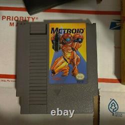 Metroid CIB complete Good condition (Nintendo Entertainment System, 1988)