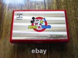 Mickey & Donald (DM-53) Nintendo Game & Watch in Very Good Condition