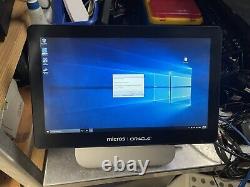 Micros Oracle Workstation 6 POS System touch Screen In Good Working Conditions