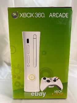 Microsoft Xbox 360 256MB Arcade Console Box Set RARE Very Good Condition NM