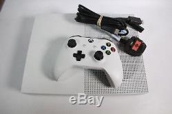 Microsoft Xbox One S 500GB Console White GOOD CONDITION, WORKS PERFECTLY