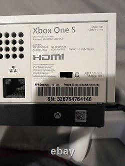 Microsoft Xbox One S 500GB White Console Very Good Condition