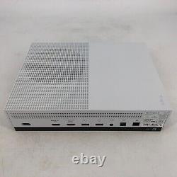 Microsoft Xbox One S White 1TB Good Condition with 2 Controllers + Power Cable