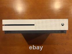 Microsoft Xbox One S-White-Model 1681 Good condition Includes 2 games