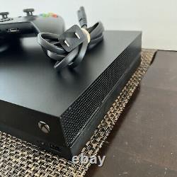 Microsoft Xbox One X 1 TB Black Console Very Good Condition One Controller
