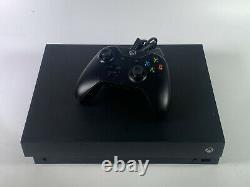 Microsoft Xbox One X 1TB Black Console GOOD CONDITION WORKS PERFECTLY