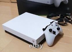 Microsoft Xbox One X 1TB White Game Console & Controller Good Condition