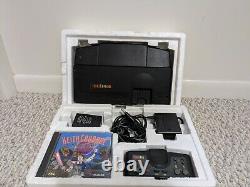 NEC TurboGrafx-16 Console Complete in Box with Keith Courage Very Good Condition