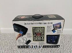 NEC TurboGrafx-16 Console Complete in Box with Keith Courage Very Good Condition