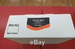 NG NEO GEO AES CONSOLE (ac adapter, av cable) controller boxed in good condition