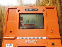 NINTENDO Donkey Kong Game and Watch in Good Condition (DK-52)