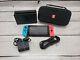 Nintendo Switch 32gb With Dock, Joycons, Power Supply, Cords, Good Condition
