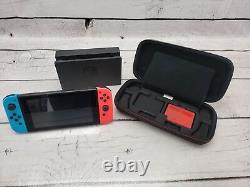 NINTENDO SWITCH 32GB With DOCK, JOYCONS, POWER SUPPLY, CORDS, GOOD CONDITION