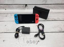 NINTENDO SWITCH 64GB With JOYCONS, DOCK, POWER SUPPLY, CORDS, GOOD CONDITION