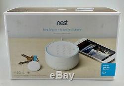 Nest Secure Alarm System Starter Pack & Nest Cam Outdoor In Box White Good Shape