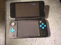 New Nintendo 2DS XL Console (Black & Turquoise) GOOD+ CONDITION