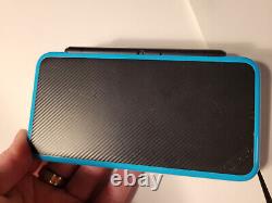 New Nintendo 2DS XL Console (Black & Turquoise) GOOD CONDITION