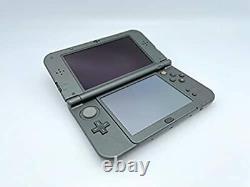 New Nintendo 3DS LL Metallic Black Console Japanese Very good Condition Fast F/S