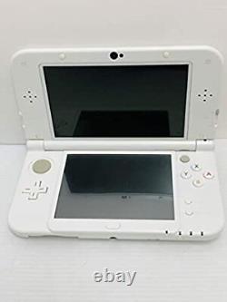 New Nintendo 3DS LL Pearl White Console Japanese Very good Condition Fast Ship
