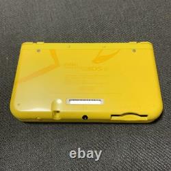 New Nintendo 3DS LL Pikachu Yellow Edition Limited model Good condition