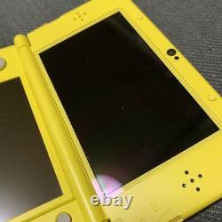 New Nintendo 3DS LL Pikachu Yellow Edition Limited model Good condition