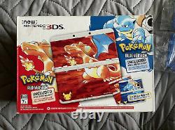 New Nintendo 3DS Pokemon 20th Anniversary Console CIB Very Good Condition