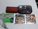 New Nintendo 3ds Xl Metallic Red Bundle Case/charger/games Very Good Condition