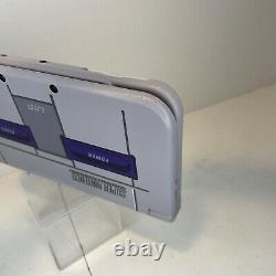 New Nintendo 3DS XL SNES Edition with Charger Tested Good Condition