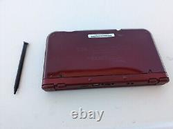 New Nintendo 3DS XL System Console (Red) withcharger And Stylus Good Condition