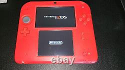 Nintendo 2DS Black/Red Used Good Condition