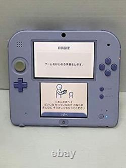 Nintendo 2DS lavender Japan import USED F/S JAPAN Good Condition