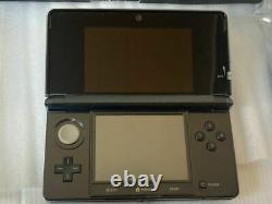 Nintendo 3DS CTR-001 Clear Black, No instruction included, Tested Good condition