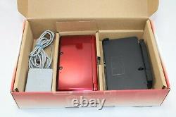 Nintendo 3DS Console Flame Red CIB with Zelda Four Swords, Good Condition