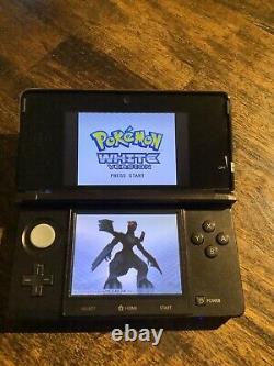 Nintendo 3DS Cosmo Black Good Condition Complete Console USA Fully Tested