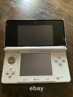 Nintendo 3DS Ice White- Good Condition Complete Console USA Fully Tested